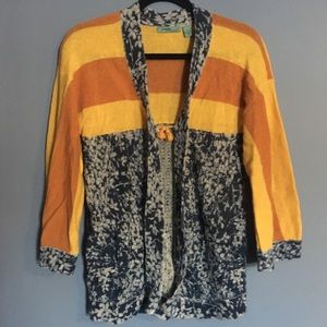 Anthropology Three Quarter Sleeve Sweater